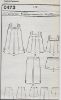 Picture of 126 NEW LOOK 6473: GIRL'S DRESS TOP & PANTS SIZE 6M-4