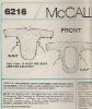 Picture of F9 McCALL'S 6216: CHILD'S COSTUME (BIRD OF A FEATHER) SIZE 2-6