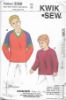 Picture of A34 KWIK*SEW 3366: BOYS JUMPER SIZE 4-14