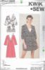 Picture of A36 KWIK*SEW 3522: TOP OR DRESS SIZE XS-XL 