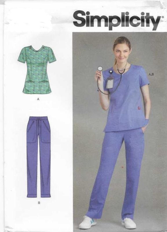 Picture of 80 SIMPLICITY  S9276: MISSES SCRUBS SIZE 16-24
