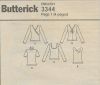 Picture of C72 BUTTERICK 3344: TOPS SIZE 12-16