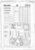 Picture of A95 BURDA 7974: CUSHIONS ONE SIZE 