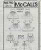 Picture of 81 McCALL'S M5793: GIRLS DRESS SIZE 6-8