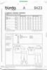 Picture of 98 BURDA 9423: BABY COORDINATES SIZE 1M-12M