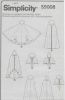 Picture of B245 SIMPLICITY S9008: CAPE COSTUMES SIZE 10-20