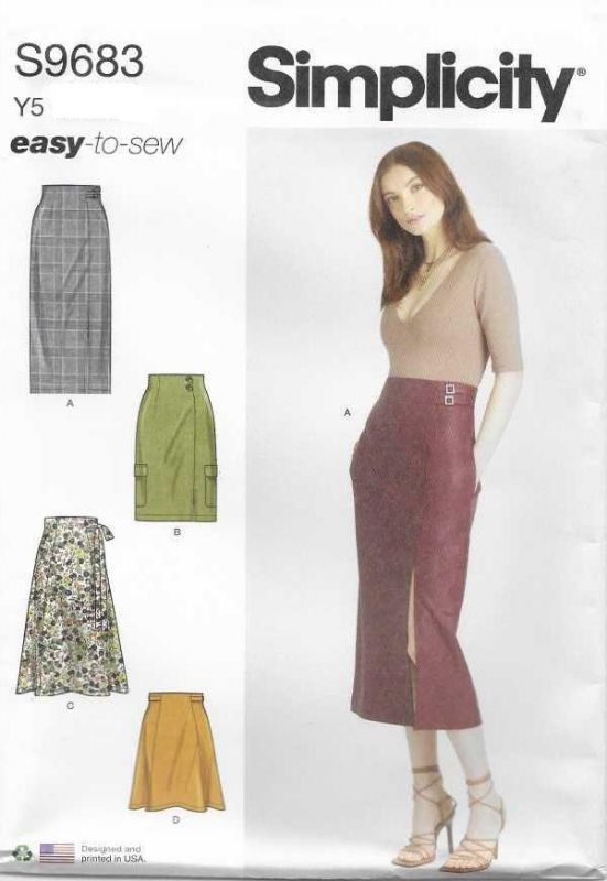 Picture of 129 SIMPLICITY S9683: SKIRT SIZE 18-26