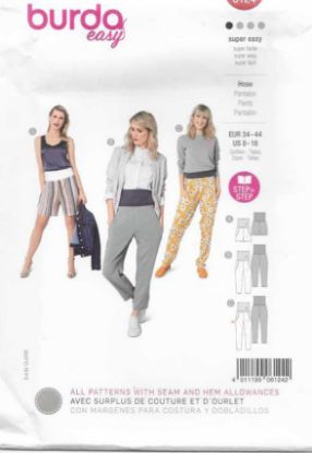 Picture of B239 BURDA 6124: PANTS SIZE 8-18