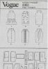 Picture of B56 VOGUE V8363: SKIRT SIZE 14-20