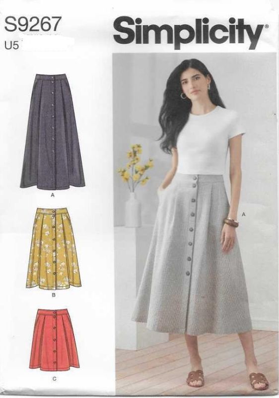 Picture of 2 SIMPLICITY S9267: SKIRT SIZE 16-24
