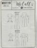 Picture of C134 McCall M8119: JUMPSUITS & BELT SIZE 16-24
