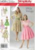 Picture of C329 SIMPLICITY 1459: VINTAGE 1950 DRESS SIZE 8-16