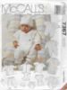 Picture of A125 McCALL'S 7367: INFANTS LAYETTE SIZE PREEMIE - 6M 