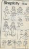 Picture of C37 SIMPLICITY 8692: DOLL'S WARDROBE SIZE 18"or 45.5cm