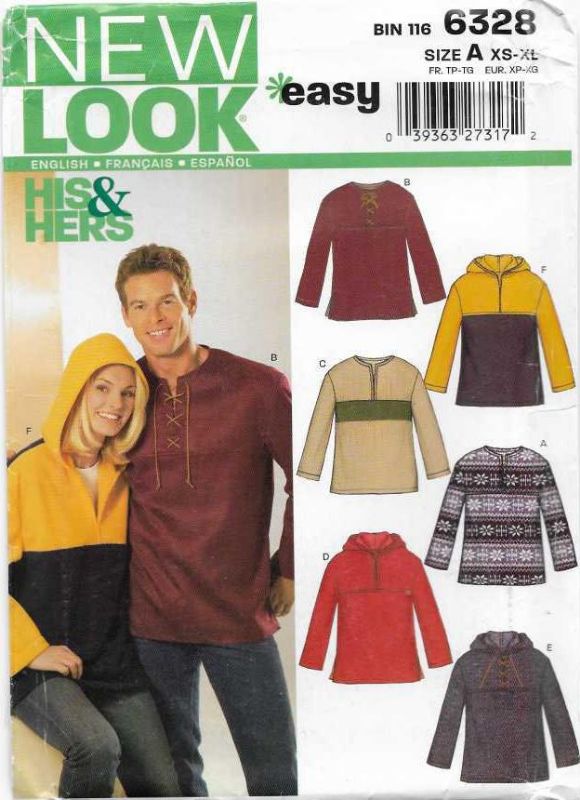 Picture of C7 NEW LOOK  6328: MEN'S TOPS SIZE XS-XL