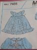 Picture of C347 McCALL'S 7435: DOLL'S CLOTHES SIZE 18"or 45cm