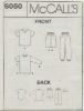 Picture of W2 McCall's 6050: BOYS SHIRT, PANTS OR SHORTS WITH HAT SIZE 4-6