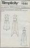 Picture of A136 SIMPLICITY 1644: SUMMER DRESS SIZE 6-16