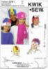Picture of A67 KWIK*SEW 3261: WINTER HATS FAMILY SIZE 