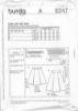 Picture of 74 BURDA 6247: SKIRT SIZE 8-18