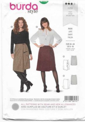 Picture of B45 BURDA 6174: SKIRT SIZE 8-18