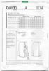Picture of B45 BURDA 6174: SKIRT SIZE 8-18