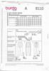 Picture of B63 BURDA 6110: PANTS SIZE 8-18