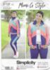 Picture of B54 SIMPLICITY 8702: KNIT JACKET , & LEGGINGS SIZE 16-24