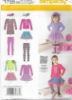 Picture of B199 SIMPLICITY 1785: CHILDS SKIRT & DRESS, TOP & LEGGINGS SIZE 4-8