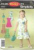 Picture of B34 SIMPLICITY 2042: GIRLS DRESS & BAG SIZE 3-8