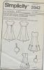 Picture of B34 SIMPLICITY 2042: GIRLS DRESS & BAG SIZE 3-8