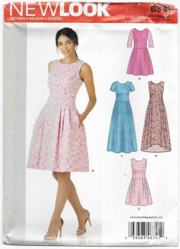 Picture of B237 NEW LOOK 6341: DRESS SIZE 6-18