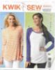 Picture of C35 KWIK*SEW K4041: TOP SIZE XS-XL 