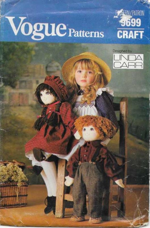 Picture of C145 VOGUE 9699: DOLL& CLOTHES SIZE 22"or 56cm