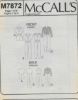 Picture of C243 McCALL'S M7872: ROMPER & JUMPSUIT SIZE 14-22