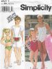 Picture of C342 SIMPLICITY 9071: SWIMSUIT & COVER UP SIZE 7-12