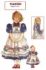 Picture of C175 BUTTERICK 6429: GIRL'S  PINAFORE & DRESS SIZE 2-4