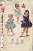 Picture of C175 BUTTERICK 6429: GIRL'S  PINAFORE & DRESS SIZE 2-4