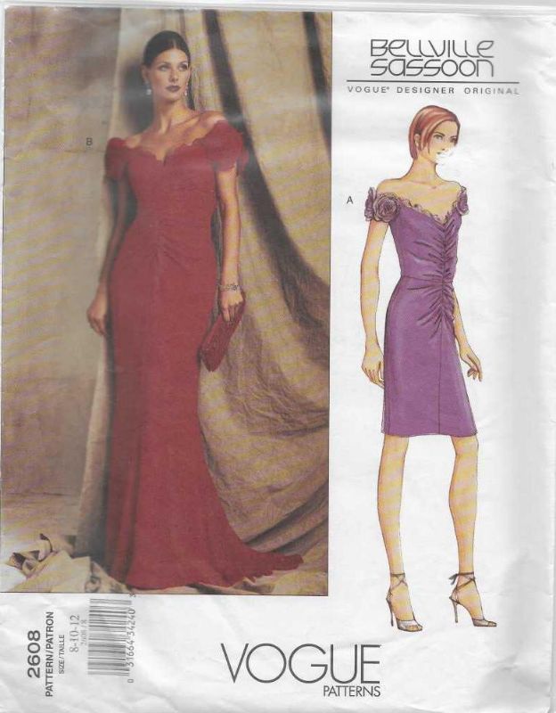 Picture of F15 VOGUE 2608: DRESS SIZE 8-12