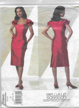 Picture of A91 VOGUE V2943: DRESS SIZE 10-14