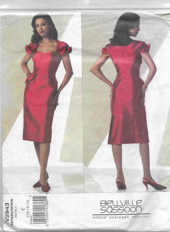 Picture of A91 VOGUE V2943: DRESS SIZE 10-14