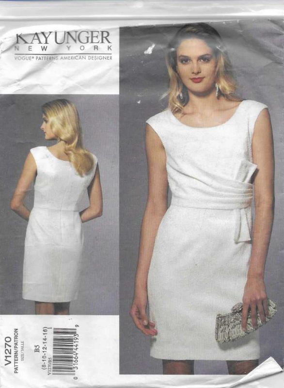 Picture of A1 VOGUE V1270: DRESS SIZE 8-16