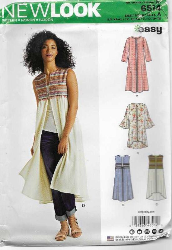 Picture of B28 NEW LOOK 6514: COAT SIZE 6-24