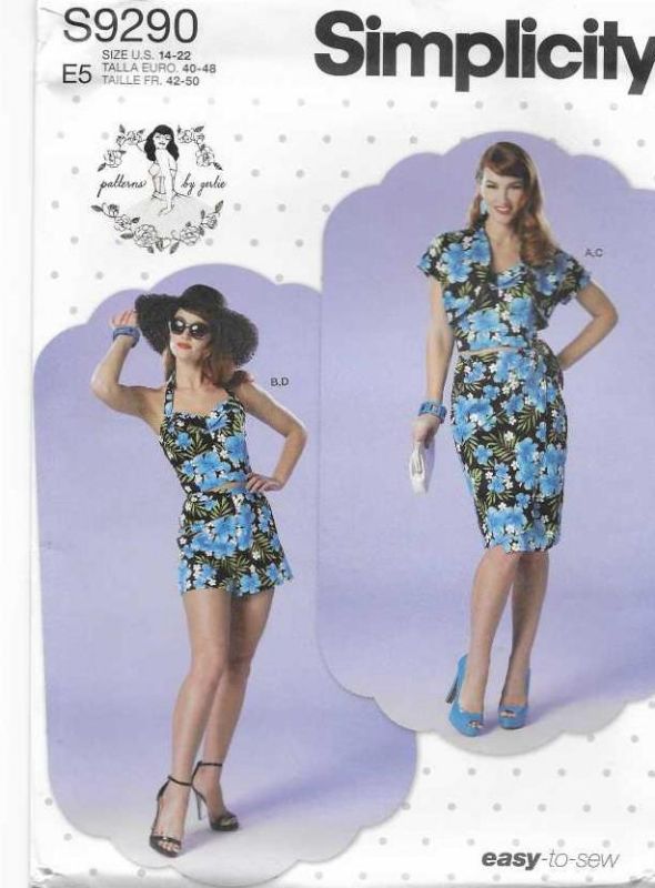 Picture of B247 SIMPLICITY S9290: TOP, PANTS & SKIRT SIZE 14-22