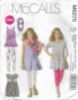 Picture of C356 McCALL'S  M6275: GIRL'S DRESS, SCARF & LEGGINGS SIZE 10-16