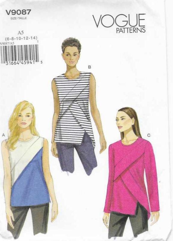 Picture of C222 VOGUE V9087: TOPS SIZE 6-14