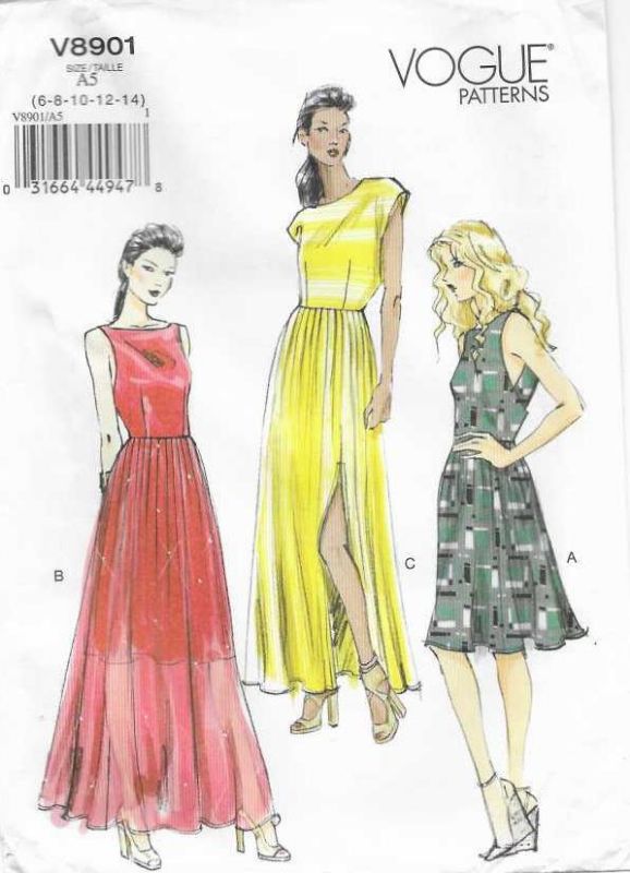 Picture of C280 VOGUE V8901: DRESS SIZE 6-14