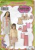 Picture of C247 SIMPLICITY 4669: GIRL'S TOP, SKIRT, PANTS & BAG SIZE 7-14