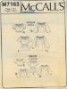 Picture of C113 McCALL'S M7163: TOPS SIZE 4-14