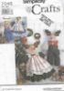 Picture of C248 SIMPLICITY 7045: DECORATIVE STUFFED REINDEER & BEAR ONE SIZE 